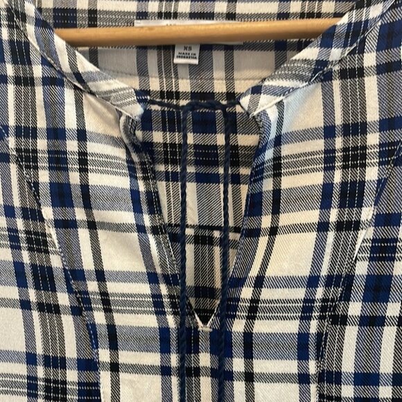 𝅺madewell • Artiste Plaid Tunic Dress - Picture 6 of 10